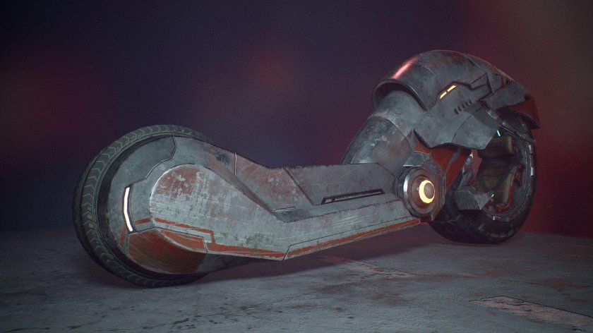 Cyberpunk 2077 байк Акира