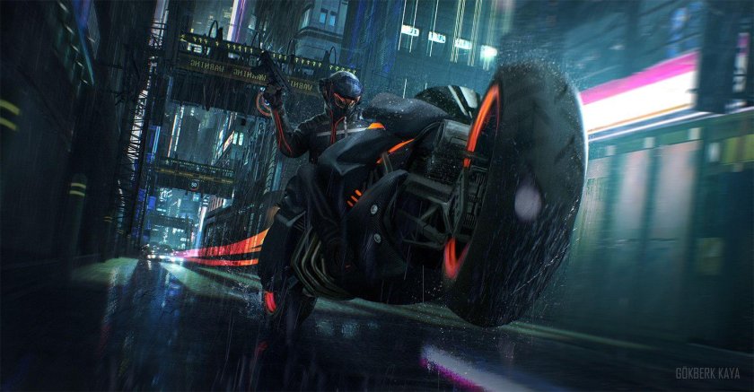 Машина Бэтмена Cyberpunk 2077