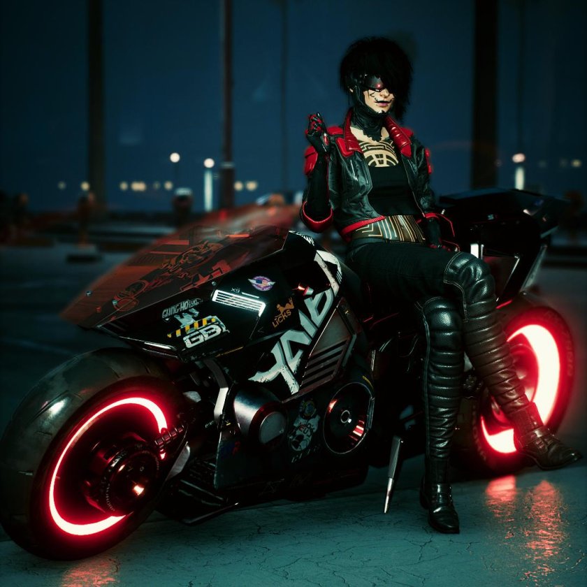 Гараж киберпанк