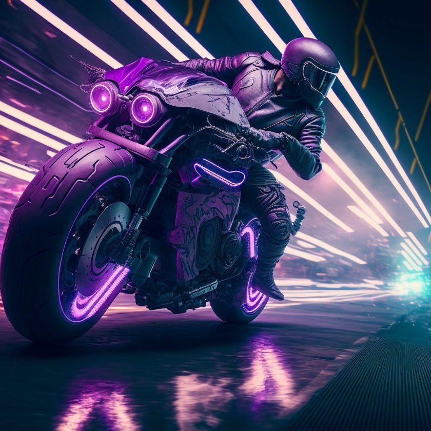 Cyberpunk 2077 мотоциклы
