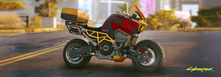 Cyberpunk 2077 мотоциклы