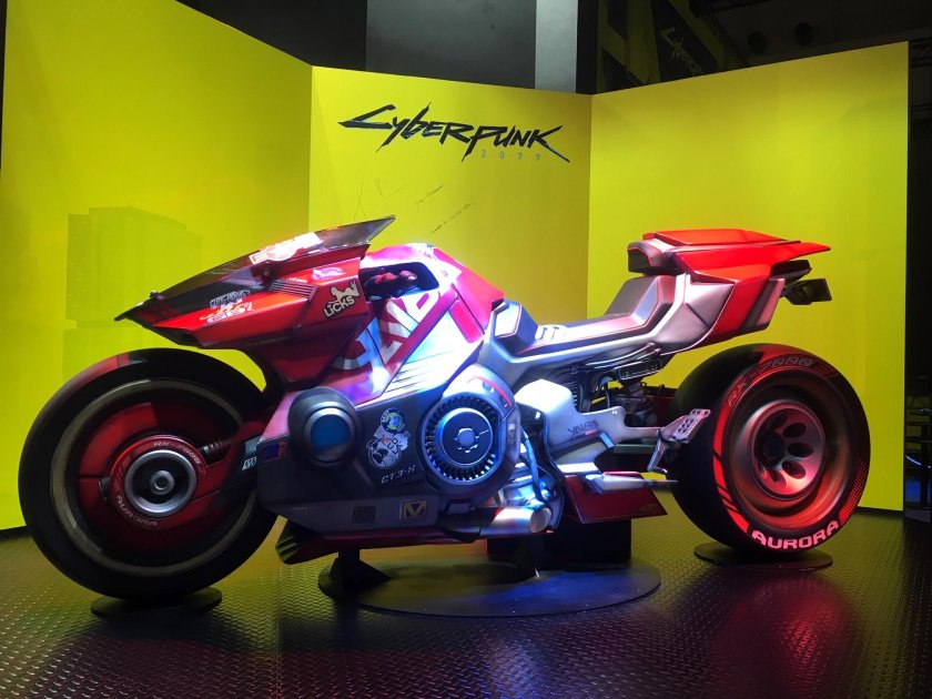Cyberpunk 2077 мотоциклы