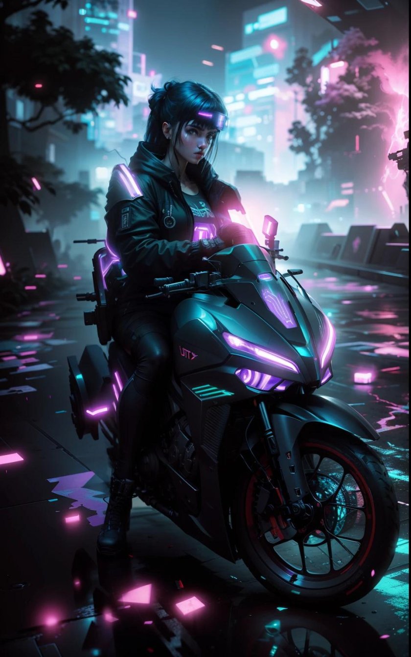 В стиле киберпанк