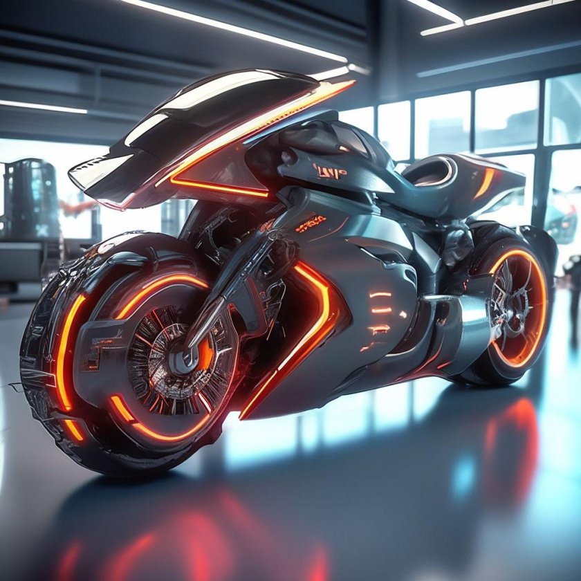 Футуристические мотоциклы