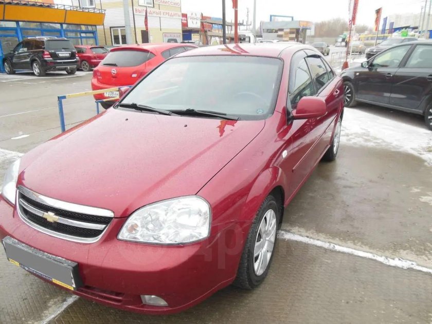 Шевроле лачетти 2008 красная седан