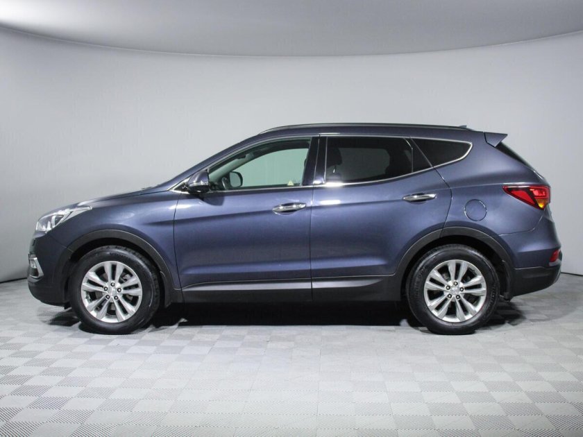 Hyundai Santa Fe Blue 2015 image