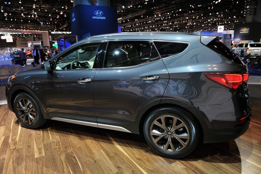 Hyundai Santa Fe цвета