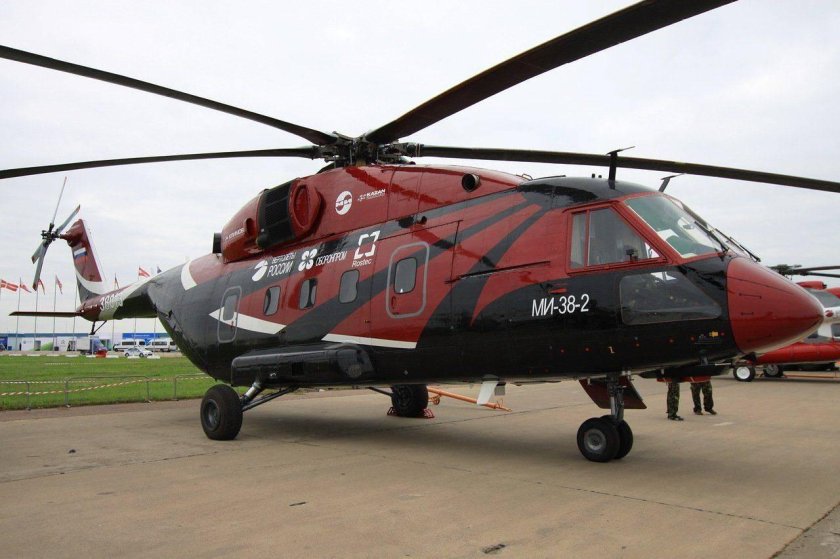 Ми-38 вертолёт