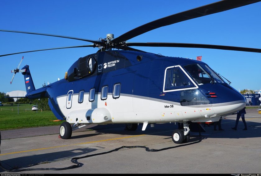 Ми-38 вертолёт