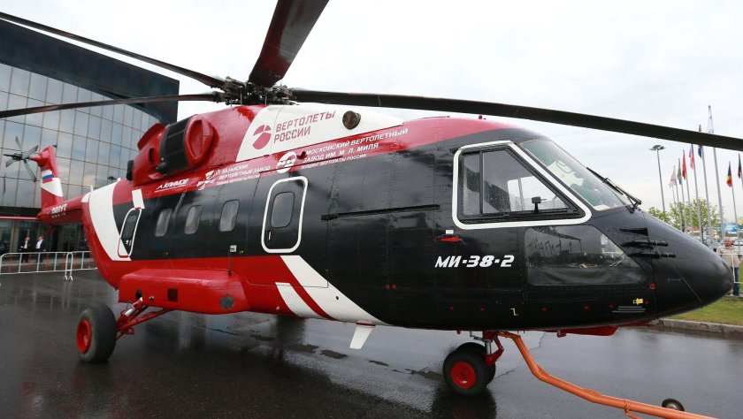 Ми-38 вертолёт