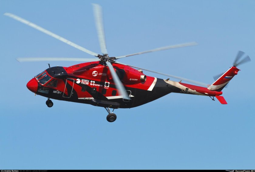 Вертолет ми-38т