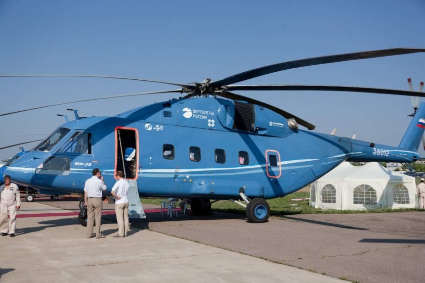 Вертолет ми-38т