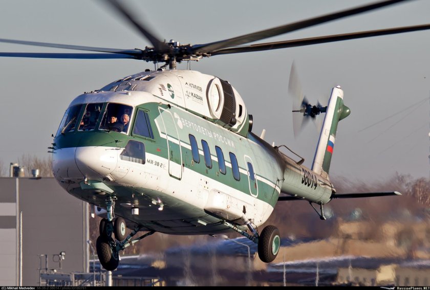Ми-38 вертолёт