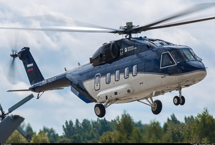 Ми-38 вертолёт