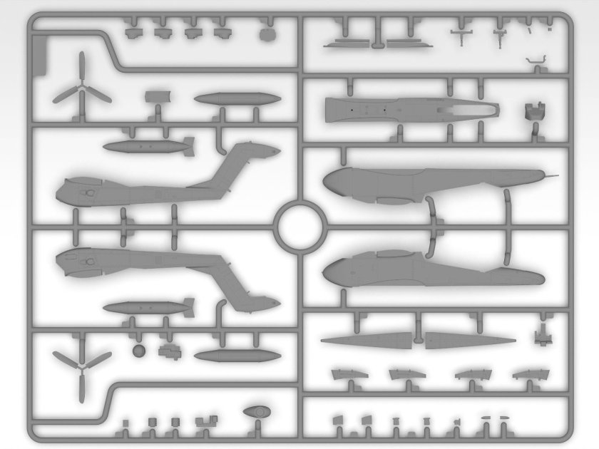 Сборная модель самолет