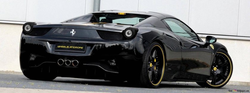 Ferrari 458 italia black