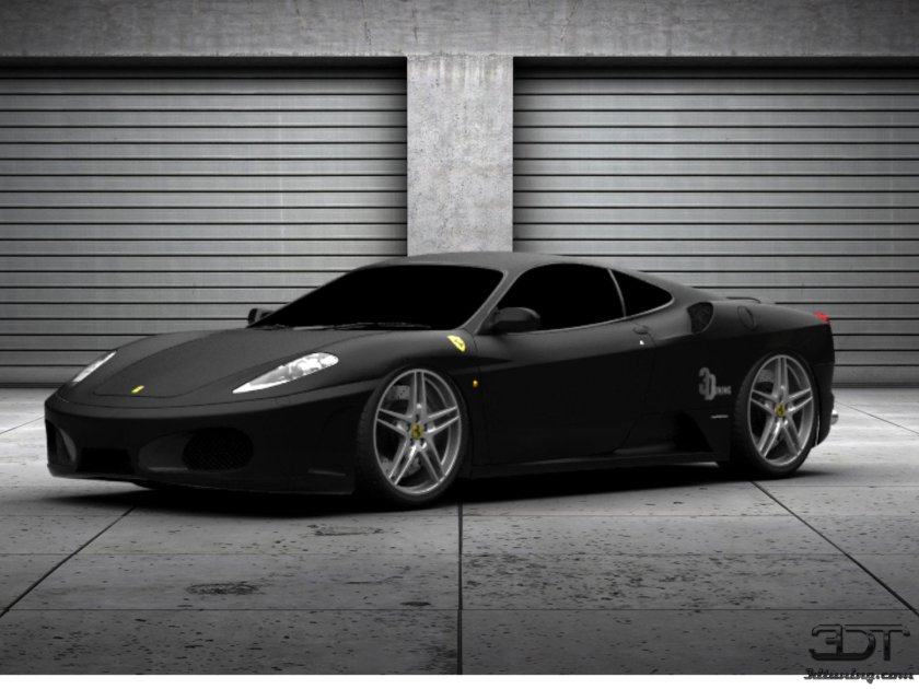 Феррари 458 черная