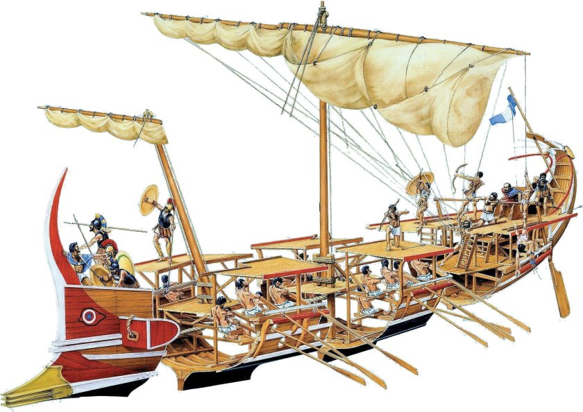 Финикия трирема