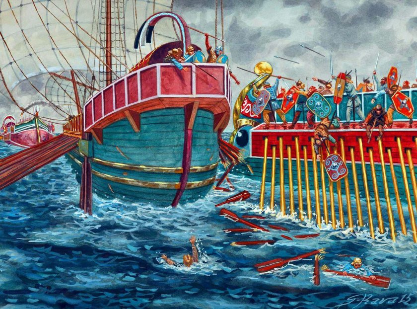 Древний Рим флот
