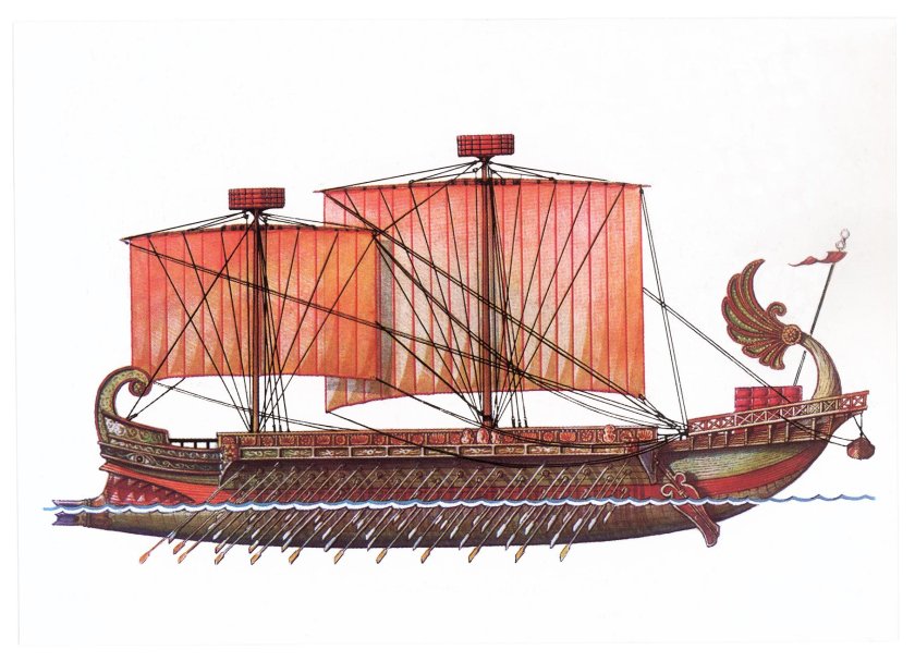 Карфагенская пентера корабль