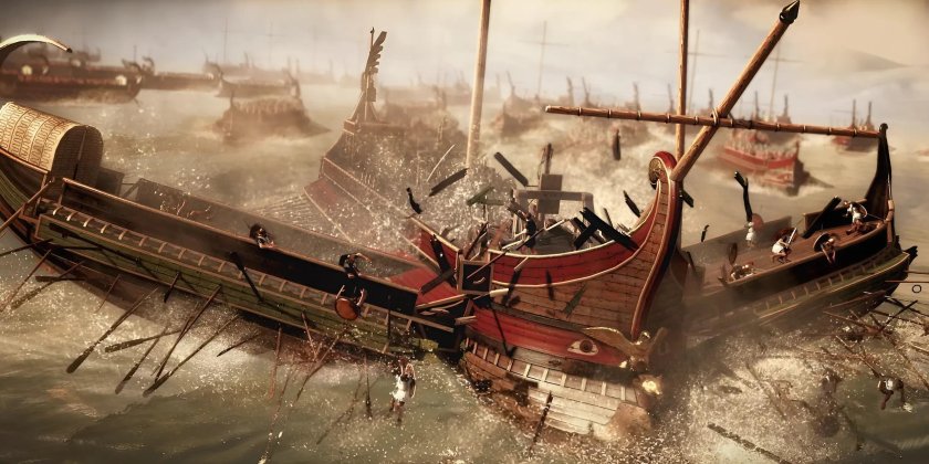 Трирема корабль