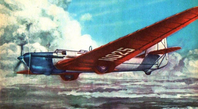 Самолет Чкалова ант 25