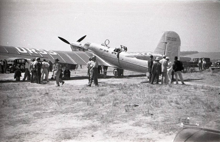 Самолет Чкалова ант 25