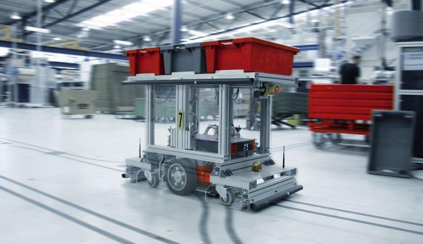 Роботизированные тележки AGV