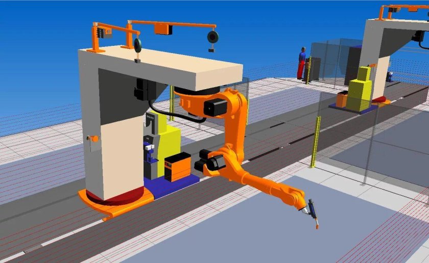 Станков роботизированный Технологический комплекс (РТК)