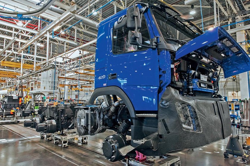 Завод грузовиков Вольво Калуга