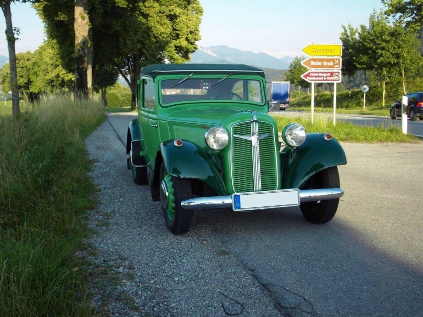 Adler trumpf автомобиль