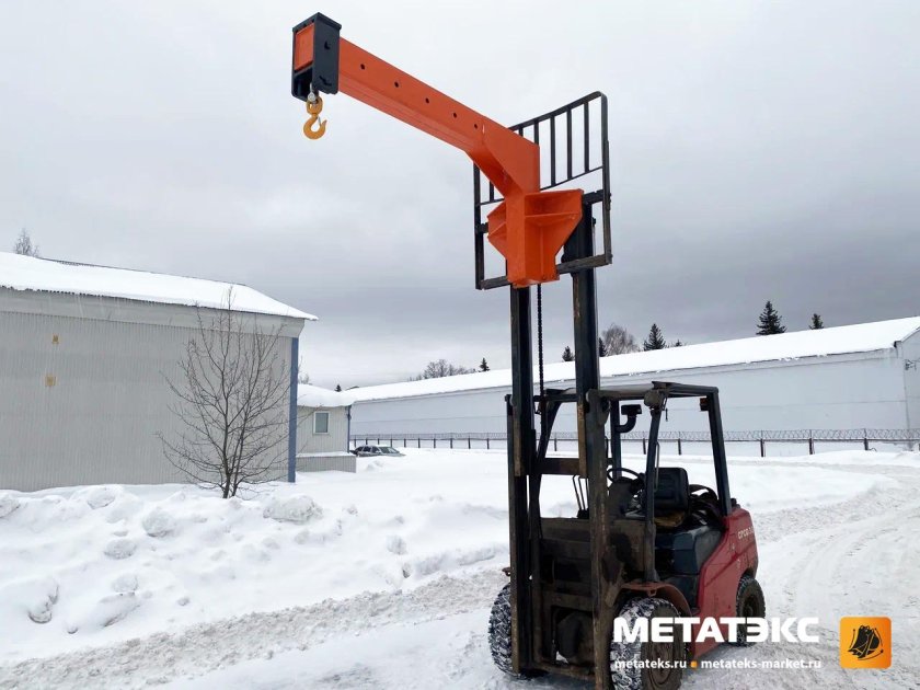 Крюковой подвес на вилочный погрузчик