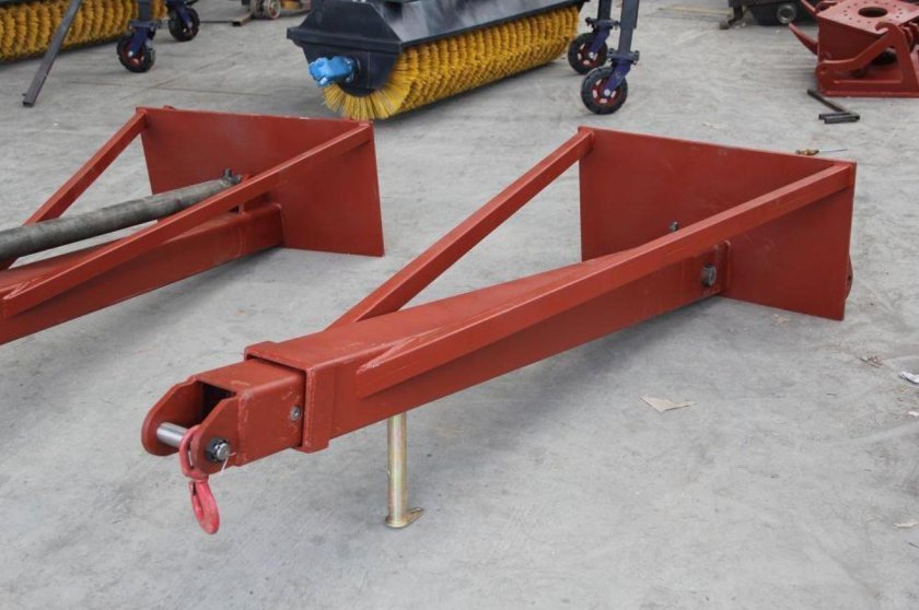 Крановая стрела на погрузчик фронтальный Зауберг