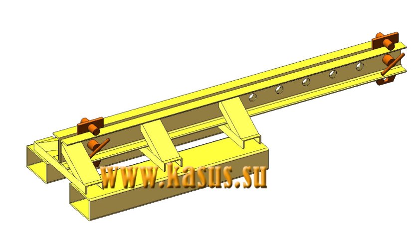 Крановая стрела на вилочный погрузчик