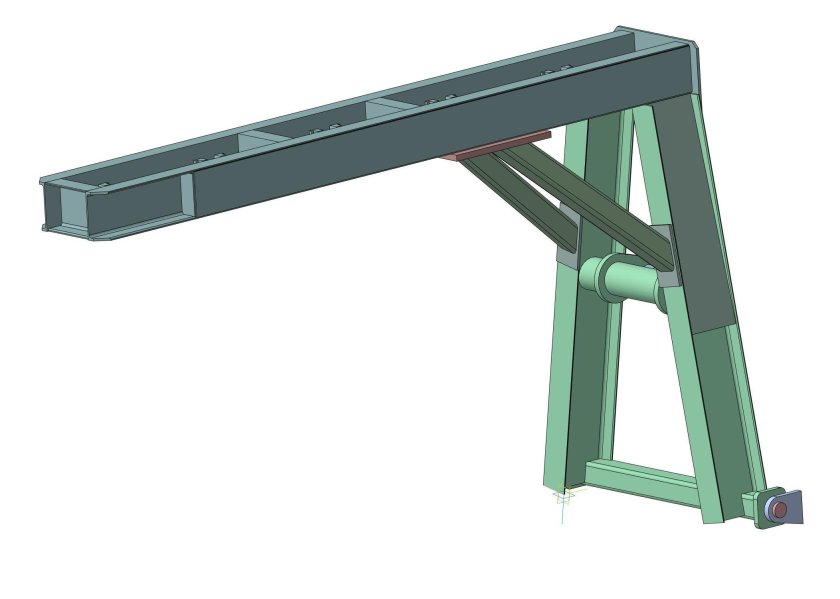 Кран балка для вилочного погрузчика ndkb2000c