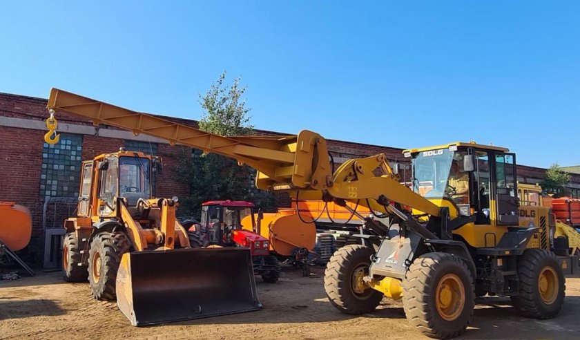 Кран стрела на Урале