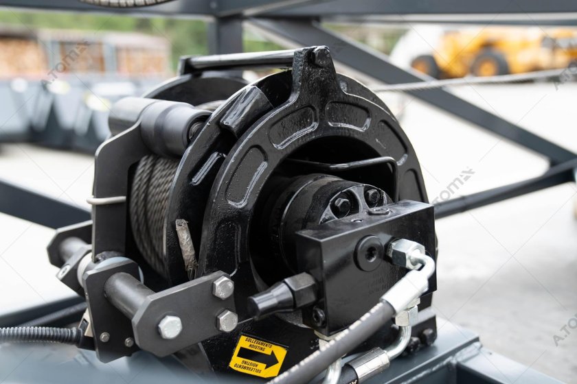 Лебедка гидравлическая