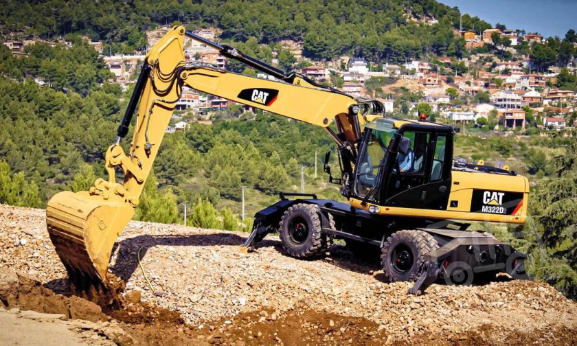 Экскаватор Caterpillar m322d
