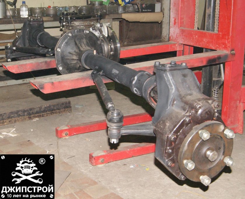 Бортовые редуктора на УАЗ 469