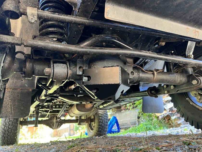 Защита моста УАЗ Хантер