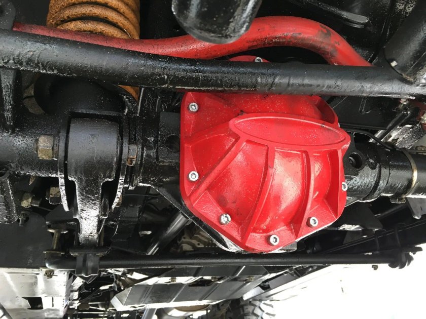 Защита крышки картера моста Спайсер УАЗ