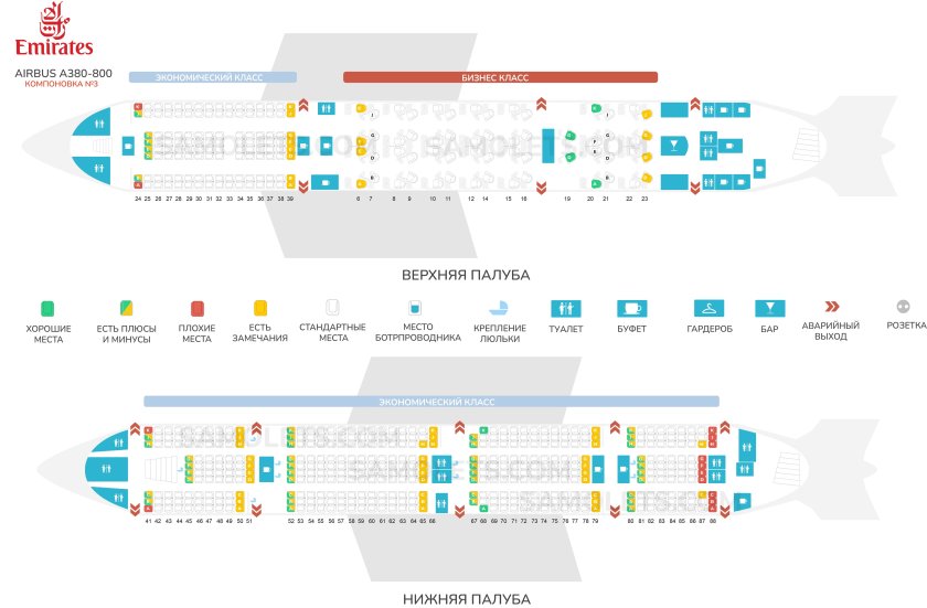 Боинг 777 300 ер аэрофлот схема мест посадочных