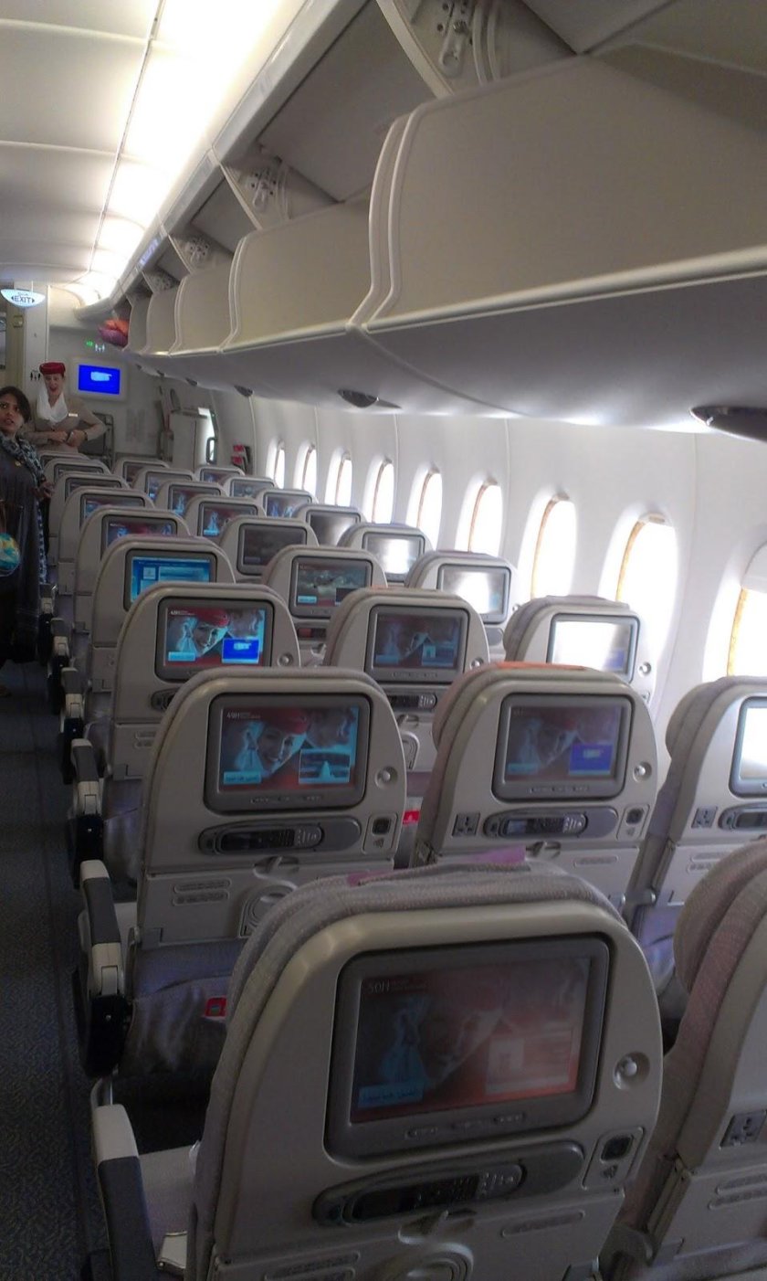 Airbus a380-800 салон