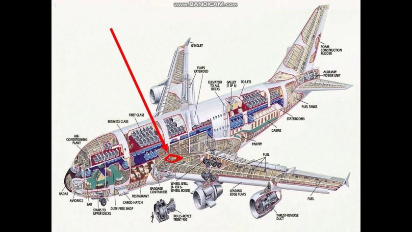 Airbus a380 схема