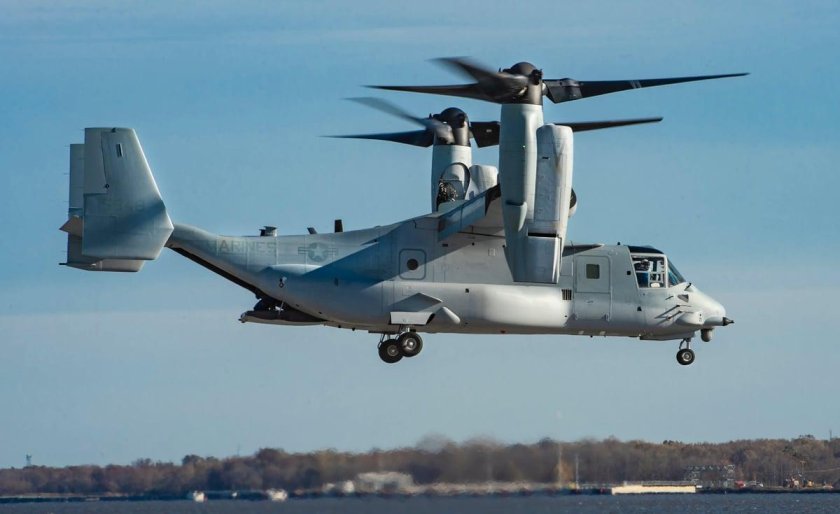Конвертоплан Bell v-22 Osprey
