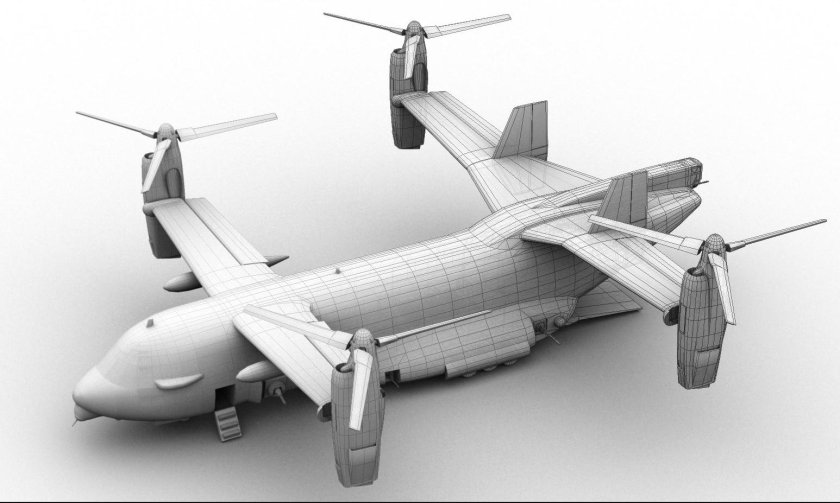 Конвертоплан ми-30