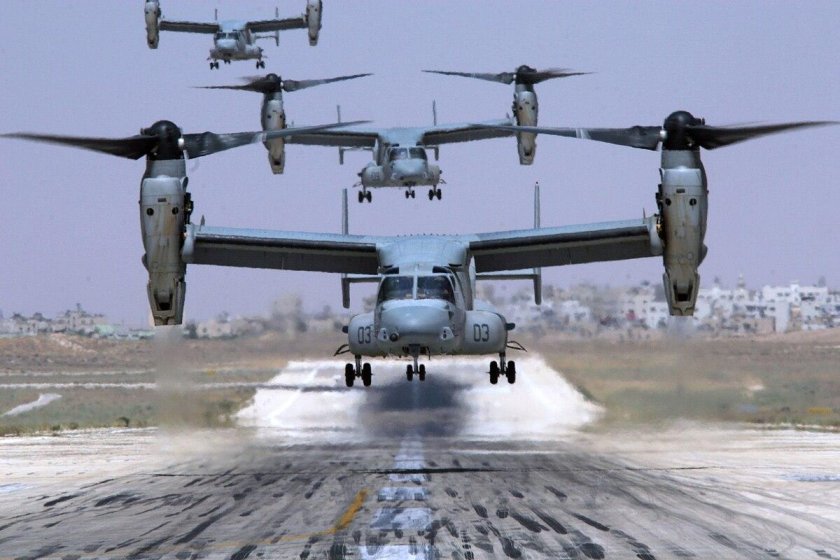 Вертолет Bell v-22 Osprey