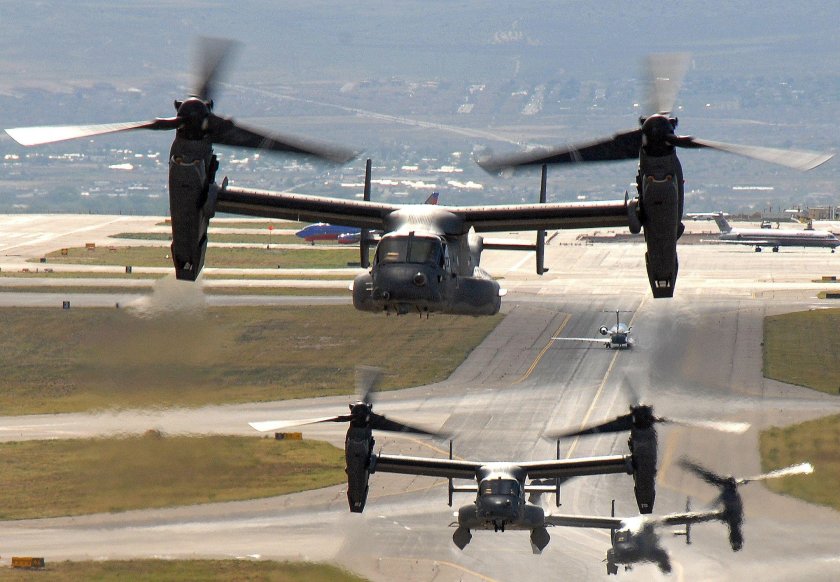 Вертолет Bell v-22 Osprey