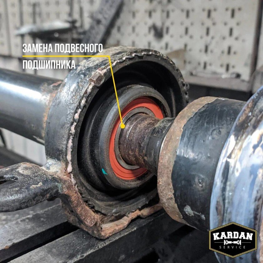 Подшипник кардана подвесной Audi q7