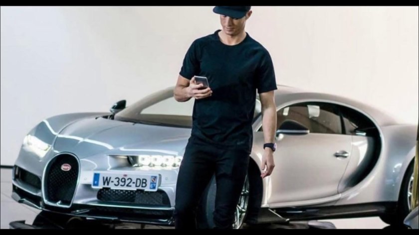 Бугатти криштиану роналду